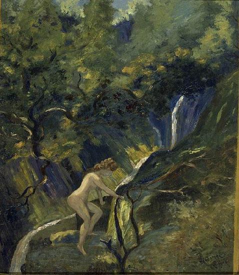 Louis Michel Eilshemius Nude Ascending